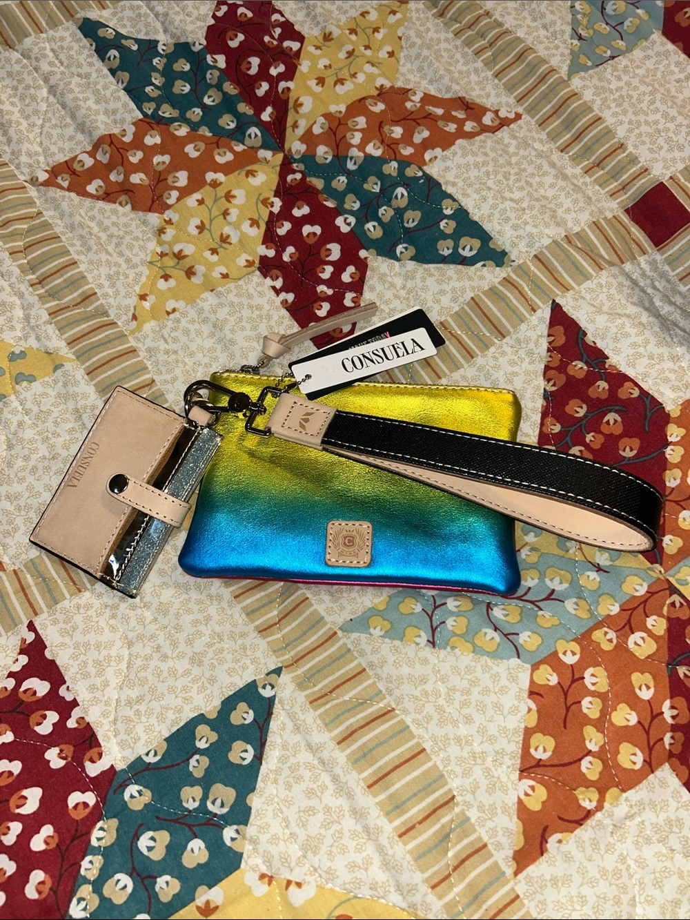 Consuela Anita Combi Wristlet Set